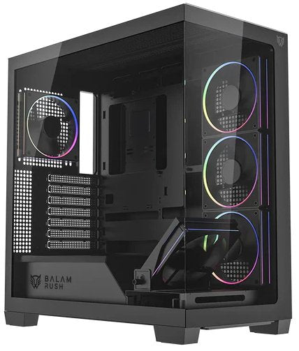 GABINETE GAMER BALAM RUSH TANK POLAR 7900 / MEDIA TORRE / ATX - M-ATX - ITX / VENTILADORES INCLUIDOS / CRISTAL TEMPLADO / SOPORTE PARA ENFRIAMIENTO LIQUIDO / ILUMINACION ARGB / NEGRO / BR-941471 GABINETE GAMER BALAM RUSH TANK POLAR 7900 / MEDIA TORRE / ATX - M-ATX - ITX / VENTILADORES INCLUIDOS / CRISTAL TEMPLADO / SOPORTE PARA ENFRIAMIENTO LIQUIDO / ILUMINACION ARGB / NEGRO / BR-941471